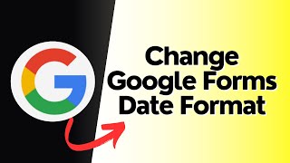 How to change google forms date format [upl. by Ednil797]