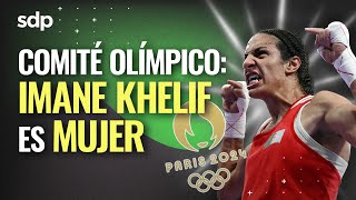 IMANE KHELIF BOXEADORA 🥊 argelina es MUJER y va a SEMINFINAL 🏅 Comité Olímpico Internacional 🏟️ [upl. by Leitnahs6]