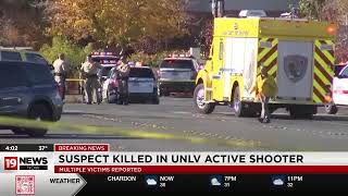 BREAKING Las Vegas police responding to active shooter alert at UNLV [upl. by Sewell]