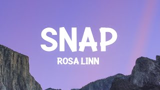 Rosa Linn  SNAP Lyrics [upl. by Cocke]