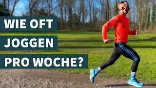 Wie oft pro Woche solltest du joggen [upl. by Hilel]