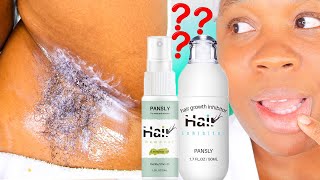 I tried Pansly Hair Removal Spray for 15 days Do Pansly Hair Products Work [upl. by Barnet784]