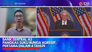 Bank Sentral AS Pangkas Suku Bunga Agresif Pertama Dalam 4 Tahun  IDX CHANNEL [upl. by Brandenburg]