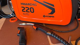 KEMPPI Minarcmig 220 Auto  Pistol Grip [upl. by Htiduj]