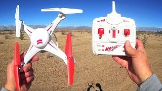 Fineco FX6C Camera Drone Flight Test Review [upl. by Dieterich]