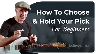 How to Hold a Guitar Pick amp Best Guitar Picks [upl. by Svoboda]