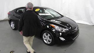 2012 Hyundai Elantra walkaround [upl. by Tohcnarf]