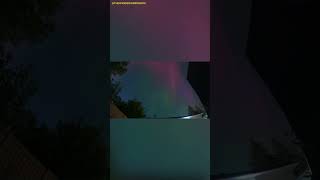 AURORA BOREALIS TIME LAPSE  AUGUST 11 2024  SELKIRK MANITOBA  Shorts [upl. by Ajnot]