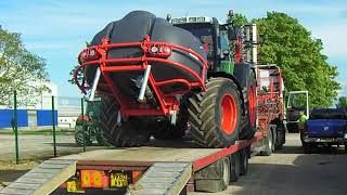 2009 Fendt 820 Vario TMS Diesel Tractor With Guttler MultiModal Cultivator [upl. by Aiuqal]