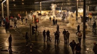 Ausschreitungen am Bahnhof Bern beim quottanz dich frei 3quot kämpf dich frei [upl. by Blim]