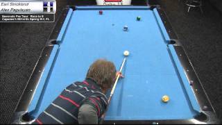 Earl Strickland vs Alex Pagulayan pt 2 at Capones Billiards on the Seminole Pro Tour [upl. by Ayiram865]