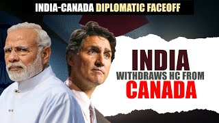 IndiaCanada Diplomatic faceoff  India withdraws HC from Canada  India Summons Canadian Diplomat [upl. by Feucht990]