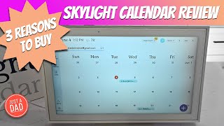 Skylight 15quot Digital Calendar REVIEW amp Photo Frame How To Setup [upl. by Ahsoyek]