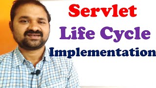 Servlet Life Cycle Implementation  Web Technologies  Advanced Java [upl. by Kreit]