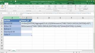 Excel DropDown das sich automatisch reduziert [upl. by Matelda816]