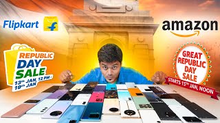 Best Smartphones Deals 🎊  Amazon amp Flipkart 🇮🇳 Republic Day Sale 2024 🔥  MrTamilTech [upl. by Htiekel]