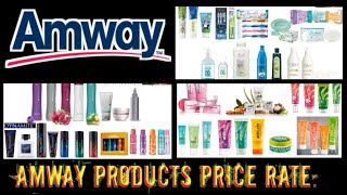 Amway Products Price Rate [upl. by Nyletak]