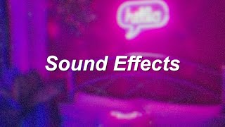 SOUND EFFECTS YOU NEED FOR YOUR EDIT AUDIOS [upl. by Sylvia]