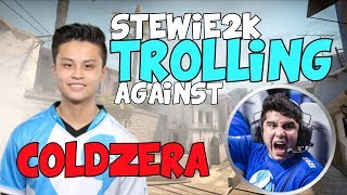 STEWIE2K TROLLS AGAINST COLDZERA [upl. by Notlek]