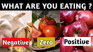 Three types of food According to ayurveda Positive Negative and zero pranic food details in hindi [upl. by Vincentia]