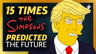 15 Times The Simpsons Predicted The Future [upl. by Eliam883]