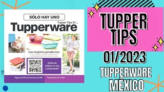 Tupper Tips 1 2023 Tupperware México [upl. by Ahtenak559]