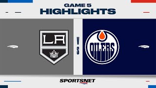 NHL Game 5 Highlights  Kings vs Oilers  May 1 2024 [upl. by Mcarthur474]