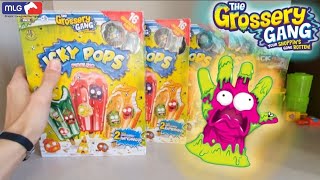 The Grossery Gang Series 2 Icky Pops Unboxing e Review [upl. by Eittam]