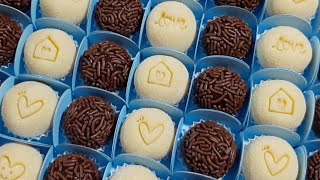 Encomenda de 50 brigadeiros [upl. by Violetta]