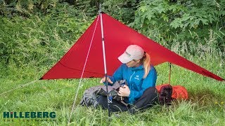 Hilleberg Tarp 5 Pitching Instructions [upl. by Prissy]