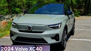 2024 Volvo XC40 Recharge AWD Goes Farther Quickly [upl. by Zulaledairam256]