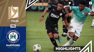 FC Tulsa vs Hartford Athletic  Game Highlights  08242022 [upl. by Eran]