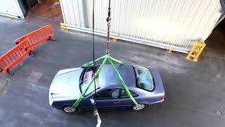 Pegler Yorkshires Tectite metal pushfit system lifting a car [upl. by Nahsez213]