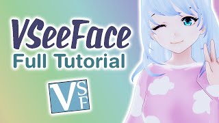 VSeeFace VTuber Tutorial and Full Guide 2023 【VTuberArtist】 [upl. by Ecneps]