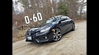 2018 Honda Civic Si 060 Times [upl. by Hose]