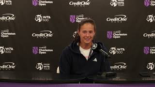 2024 Credit One Charleston Open  Interview Daria Kasatkina Quarterfinals [upl. by Barabbas]