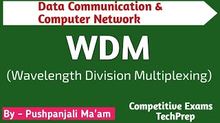 Wavelength Division Multiplexing in Computer Network in Hindi [upl. by Anastasia]