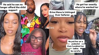 People React To Safaree And Erica Mena’s Coparenting Drama [upl. by Harle]