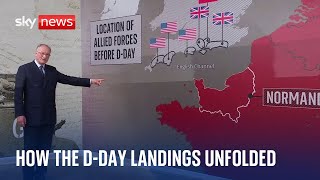 DDay What happened during the Normandy landings 80 years ago [upl. by Nowahs]