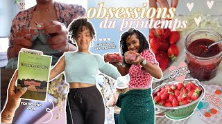 🍃VLOG OBSESSIONS du PRINTEMPS 🌸 Confitures de 🍓 Passion Romances tricots dété amp Vivre Seule [upl. by Eedak]