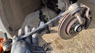 How to Change AntiRoll Bar Links on a Vauxhall Corsa C with knocking noise while driving [upl. by Ardnat250]