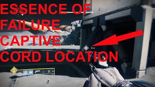 DESTINY 2 ESSENCE OF FAILURE QUEST [upl. by Ib]