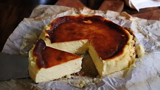 TARTA DE QUESO  Receta ORIGINAL de quotLa Viñaquot  CUKit [upl. by Itsym551]