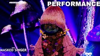 Mushroom Sings quotCrazyquot Gnarls Barkley  The Masked Singer UK  Season 3 [upl. by Nivan]