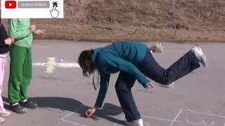 Indian Traditional Games  Summer Special Games  How To Play NondiHopscotch [upl. by Tillo]