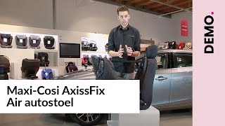 MaxiCosi AxissFix Air autostoel  Demo [upl. by Marx567]