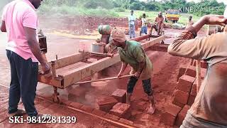 LATERITE terite Stone cutting machine [upl. by Genovera460]