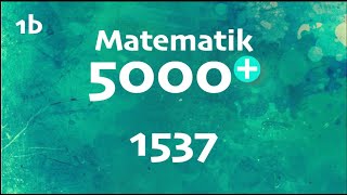 Matematik 5000 1b 1537 [upl. by Noyerb]