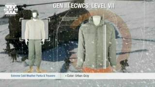 ADS  GEN III ECWCS  Level VII Extreme Cold Weather Parka amp Trousers [upl. by Astto]