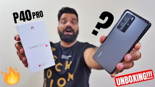 Huawei P40 Pro Unboxing amp First Look  The Camera Monster Is Here🔥🔥🔥 [upl. by Skippie]